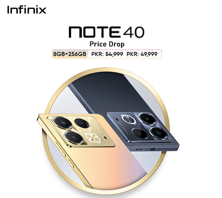 Infinix Note 40 (8GB/256GB) Gets Price Reduction
